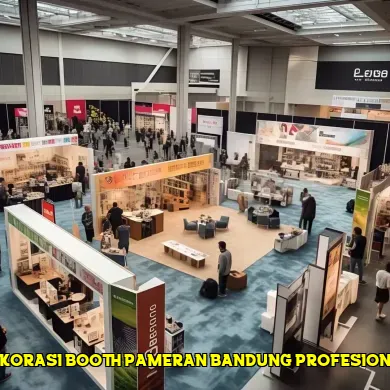 dekorasi booth pameran bandung profesional